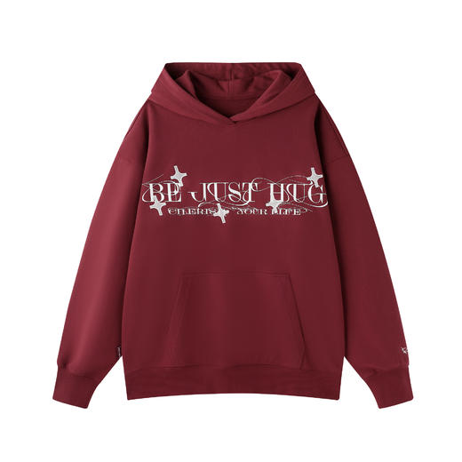 BJHG不计后果贴贴连帽卫衣男款秋季美式潮牌宽松暖皮恒温情侣上衣 商品图5