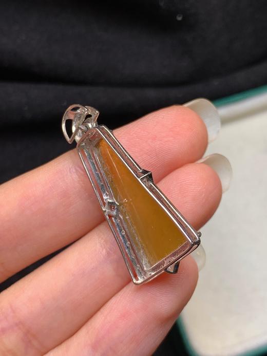 无事牌翡翠吊坠 商品图5