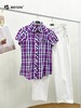 【第2件半价！尾货清仓不退换】波顿女士短袖格仔衬衫LS391 商品缩略图2