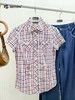 【第2件半价！尾货清仓不退换】波顿女士格仔短袖全棉衬衫LS387 商品缩略图2