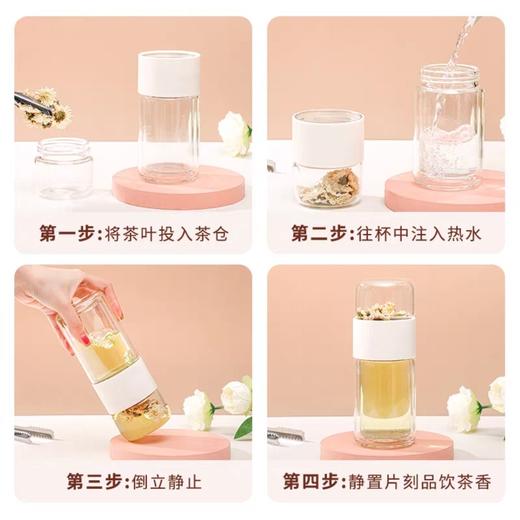 嘉特玻璃泡茶杯 GT-8421-022 220ml 商品图1