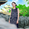 【蓝染印花改良系列】篱落无袖连衣裙 | 可前后两穿  | 现货加急发 商品缩略图2