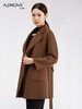 【商城同款】阿菁娜中长浴袍款双面羊毛大衣F30D211068 商品缩略图3