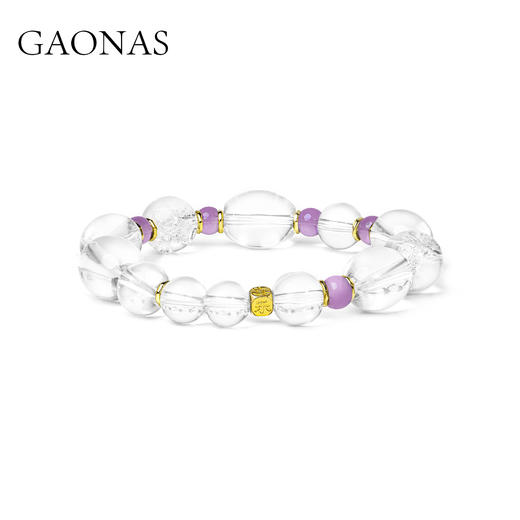 GAONAS 浮光纱 中式贵气清丽白珠手链11569SW 商品图2