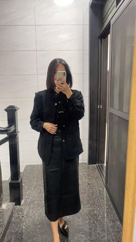 全黑穿搭走酷飒精致风，气场拿捏💯