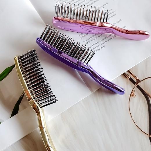 MODWAY干湿两用按摩梳|三段式弹性梳齿，一梳即顺 商品图4