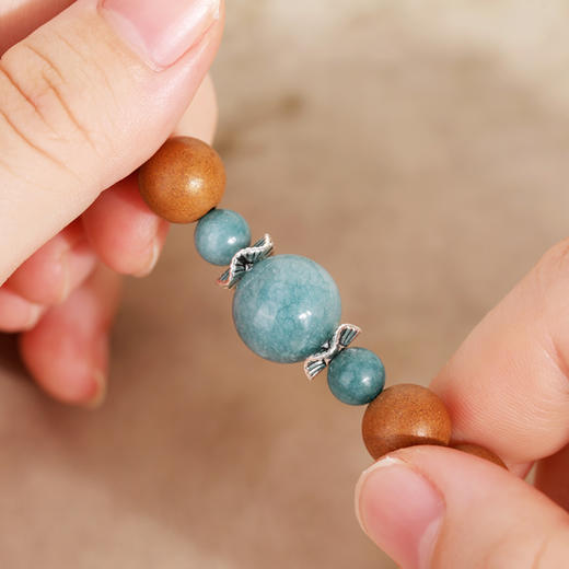 敦煌文创 【飞天芪韵】黄芪中药手串 非遗技艺 古法制香 合香养性 商品图5