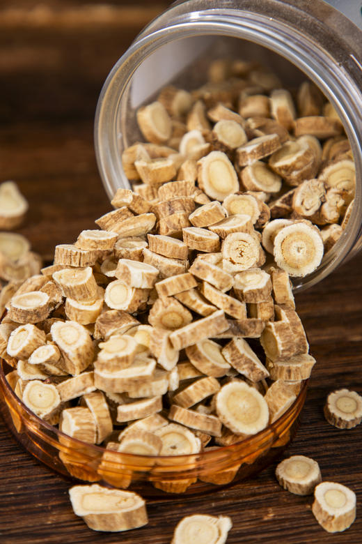 【无熏硫 有机认证】正宗特级内蒙古固阳有机黄芪正北芪切片  煲汤泡水100g/罐 圆片/斜切片随机 商品图7