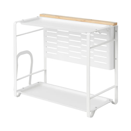 IKEA 厨房台面收纳件 竹/白色 40x21 厘米 商品图0