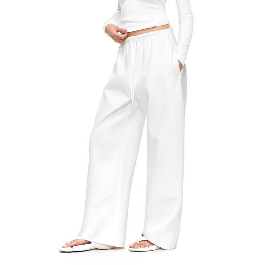 FDR旗舰店 7A抗菌液态棉空气层卫裤男女保暖排汗运动裤弯刀休闲裤 商品图1