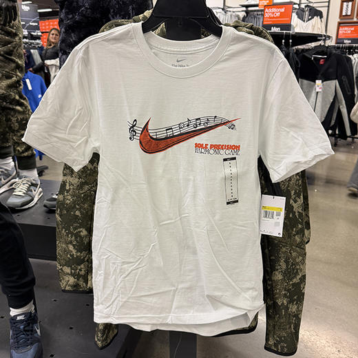 NIKE/耐克 男士夏季图案印花运动休闲透气百搭圆领短袖T恤 商品图0