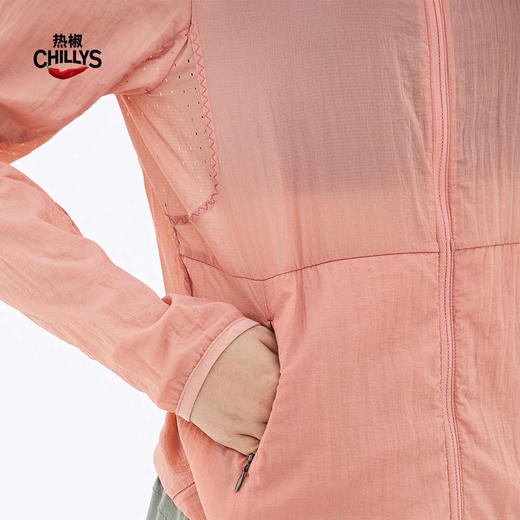 [清仓]HOTCHILLYS红辣椒夏天女防晒衣服户外运动透气速干轻薄UPF40防晒 商品图3