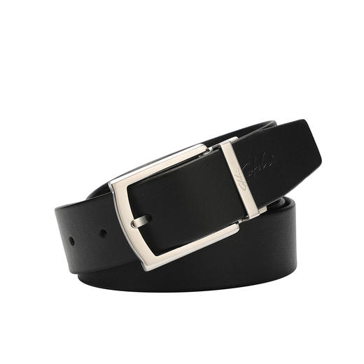 6942199085250115 沙驰satchi 【节日礼物】男式皮带头层牛皮不锈钢针扣腰带青年 1150mm 商品图3