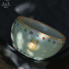 问鼎汝瓷鼎峰系列天青蛇首七宝战鼓杯（描金） 商品缩略图4