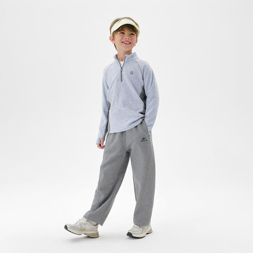 【糯糯绒】马克珍妮男女童半拉链运动T恤2025年秋装新款551719 商品图2