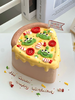 多款式~三眼仔小动物披萨卡通手绘蛋糕-低糖处理无添加 商品缩略图0