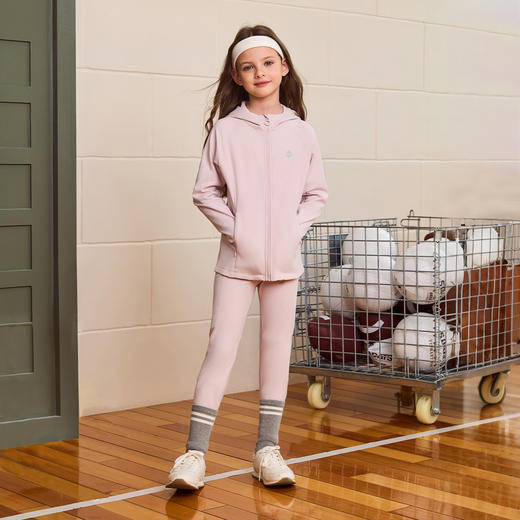 马克珍妮男女童云感高弹运动外套2025年秋装新款551725 商品图1