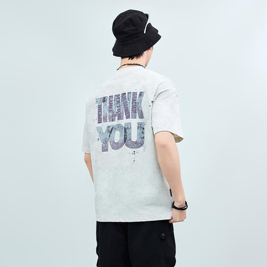 【新品上新】HX 夏季圆领短袖T恤S102522053101 商品图2