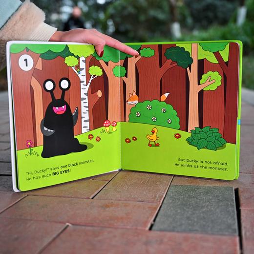 Ducky and the Monsters适合1岁+逆商培养情绪管理儿童书 商品图3