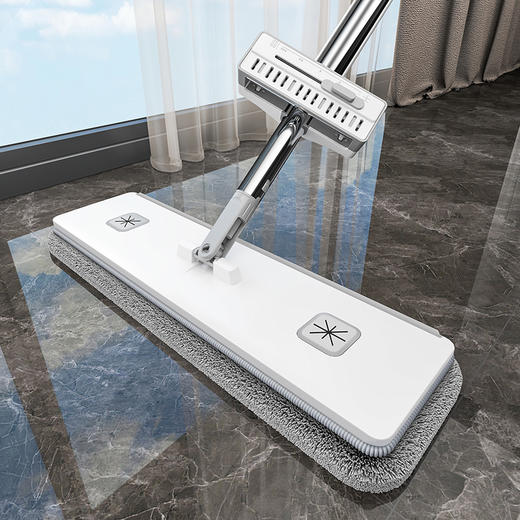 【批发】美丽雅 干湿可调推水拖把45型(2布头) 商品图8