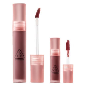 6942125288106 三熹玉3CE 【唇露套组】水雾唇釉含迷你唇露雾面唇釉显白不易沾杯