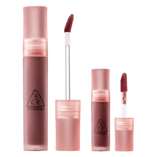 6942125288106 三熹玉3CE 【唇露套组】水雾唇釉含迷你唇露雾面唇釉显白不易沾杯 商品图0