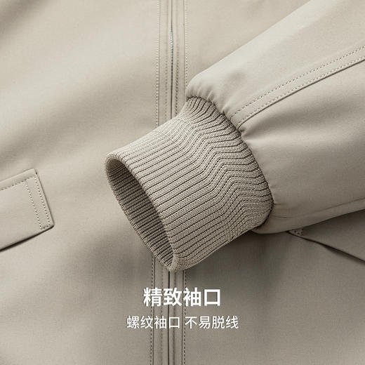 【易打理】圣得西男士翻领夹克2025年秋季新款时尚百搭休闲外套 商品图9