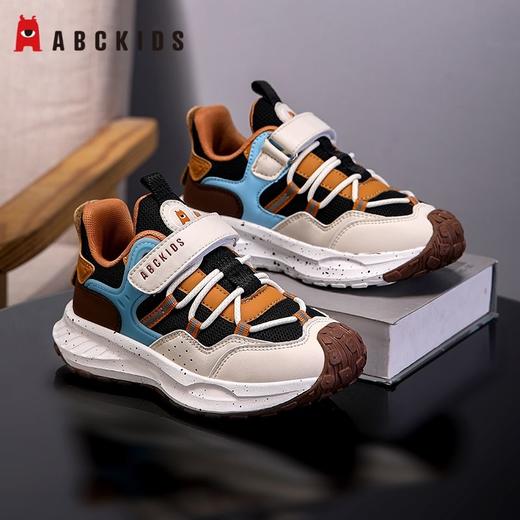 Abckids男童鞋子秋季新款儿童运动鞋网面透气男孩休闲老爹鞋28-38 商品图2