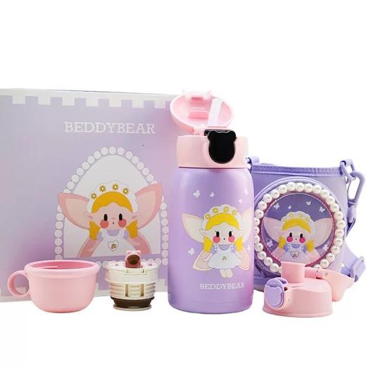【特价清仓】杯具熊智能显温保温杯630ml 幻想系列水壶316内胆 智能显温IP联名 儿童保温杯吸管水杯礼盒装 开学季 商品图11