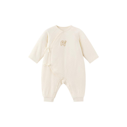 【商场同款】英氏婴儿衣服抗菌夹棉秋冬保暖男女童连身衣新款爬服 商品图4