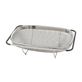 IKEA 滤碗 不锈钢/黑色 34x23 厘米