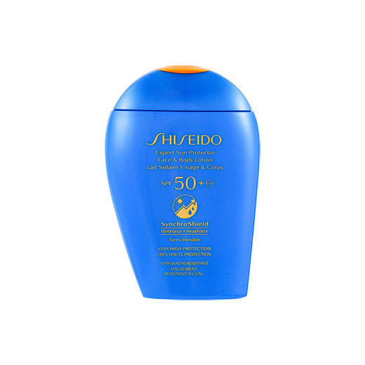 资生堂蓝胖子防嗮乳液150ml防水防汗霜面部及身体 商品图3