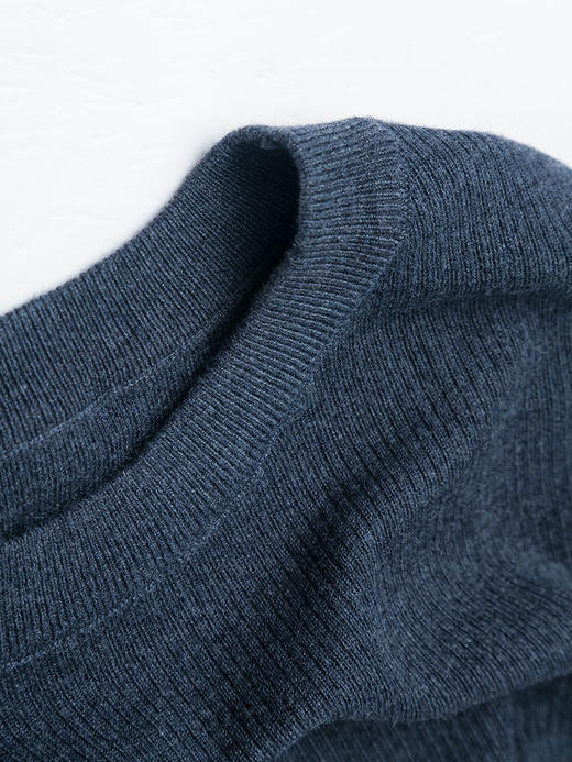 高级感拉满！深灰假两件圆领卫衣，独特拼接超吸睛 商品图2