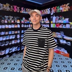 NPC潮牌口袋挂钩撞色拼接条纹短袖T恤男防螨抗菌透气NP53TE04