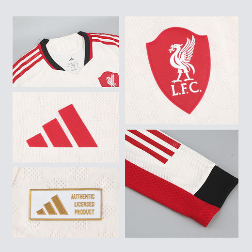 小李子:ADIDAS阿迪达斯25/26赛季利物浦球员版客场长袖球衣JV6446 商品图3