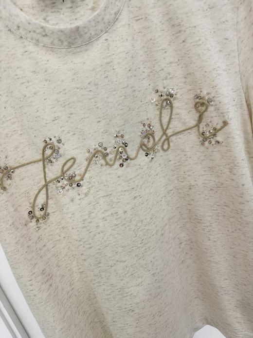 女款刺绣短袖T恤011 商品图2