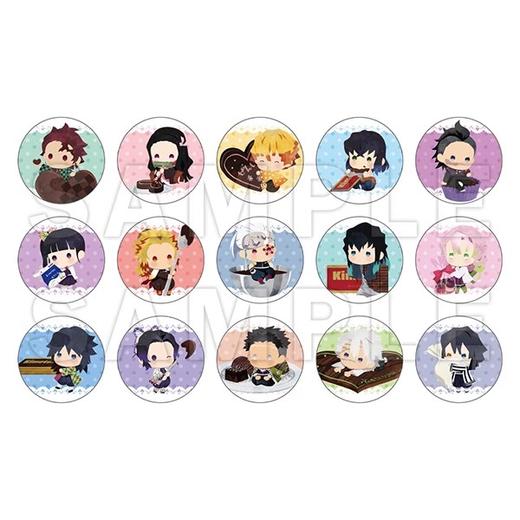 鬼灭之刃 巧克力ver 徽章 吧唧 15包/盒 谷子 商品图0