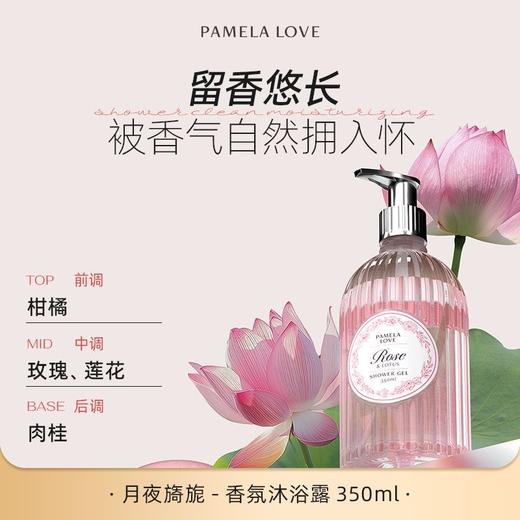 意大利正品帕梅拉/pamelalove香氛沐浴露350ml持久留香效期29年（瓶内轻微不满） 商品图1