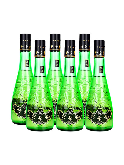 山西汾酒竹叶青酒 38度冰派竹叶青酒298mL*6瓶装 商品图1