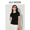 LILYMOON【马油口袋T恤】夏季撞色领短袖T恤 商品缩略图2