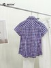 【第2件半价！尾货清仓不退换】波顿女士短袖格仔LS388 商品缩略图3