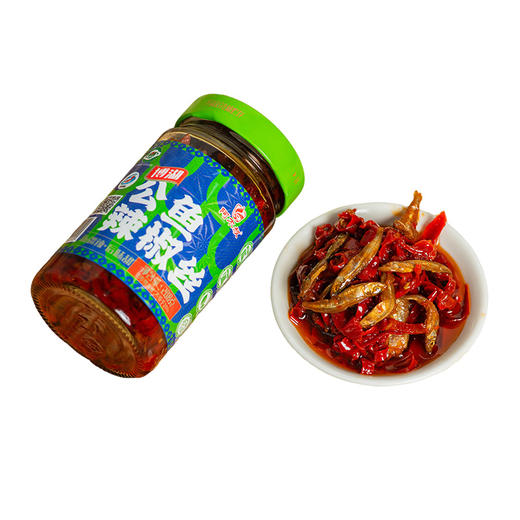 阿木叔·博湖公鱼辣椒丝 208g*2   嚼着有鱼鲜、吃着带椒香 商品图0