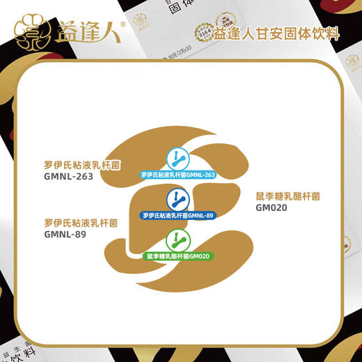 益逢人甘安益生菌固体饮料 商品图4