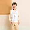 马克珍妮男童复古拼色字母卫衣2025年秋装新款551162 商品缩略图1