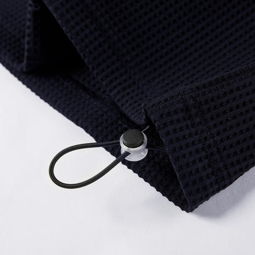 NPC潮牌小字母刺绣华夫格口袋短袖T恤男挺括抽绳可调节NP55TE68 商品图3