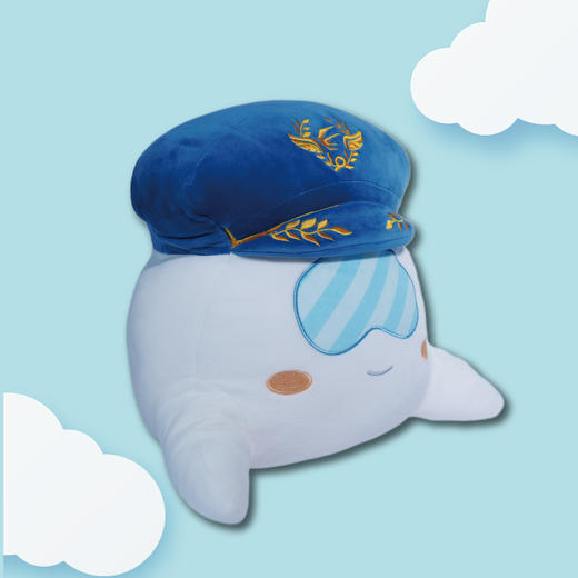 机长帽飞机抱枕 商品图2