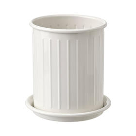 IKEA 餐具架 米黄色/电镀 13 厘米