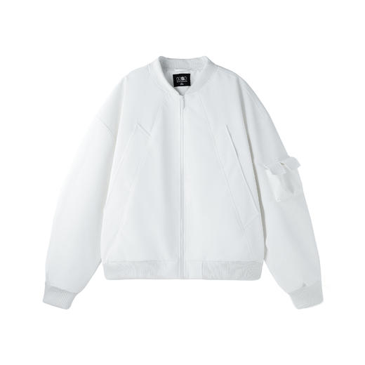 BJHG不计后果美式飞行夹克男款秋季休闲宽松纯色雾面皮情侣外套女 商品图4