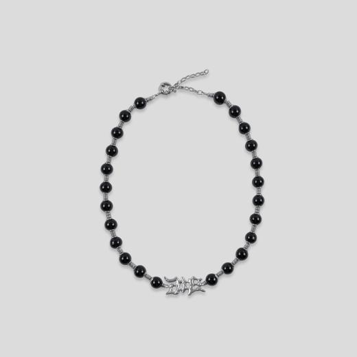 GOODBAI 916 logo异形吊坠串珠金属组合锁骨链 商品图1