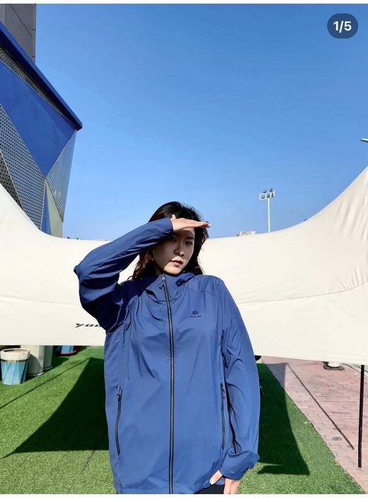 K.L.S 轻薄风衣轻量透气弹力防晒户外 运动外套 WT861 商品图2